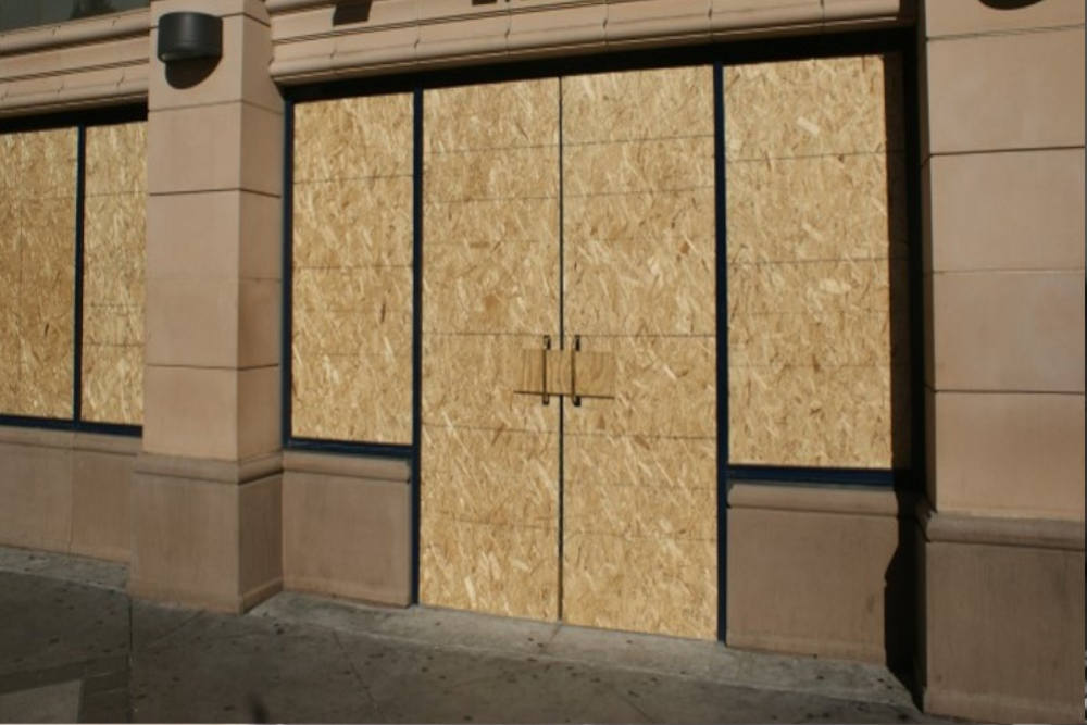 Boarding Up in Pimlico, Victoria, Belgravia, SW1